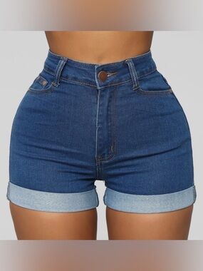 Fashion Nova Carter Denim Shorts